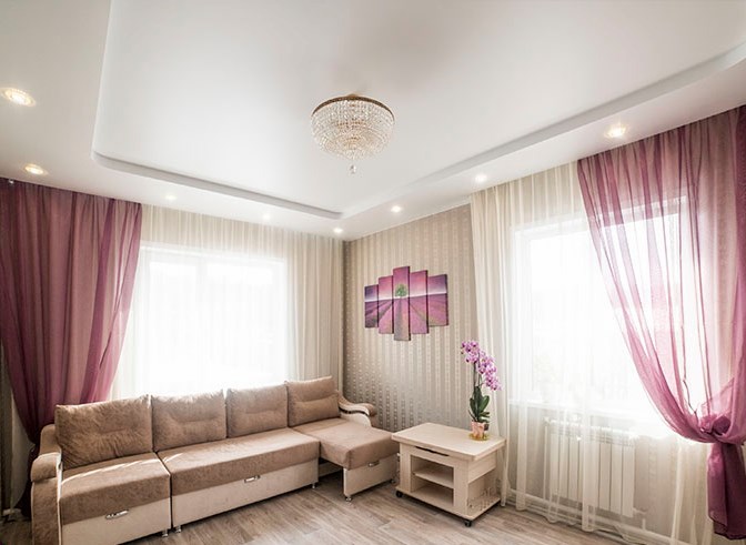 Paslepto karnizo niša