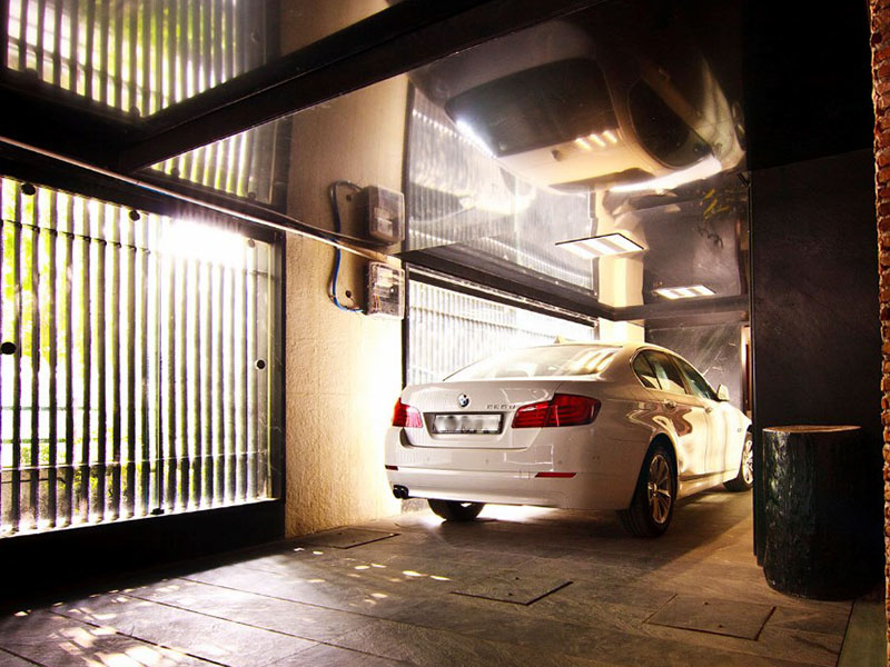 Įtempiamos lubos į kotedžą